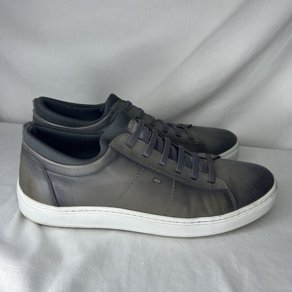 Martin Dingman Cameron Sheep Skin Sneakers Mens 9M Slate Leather Casual